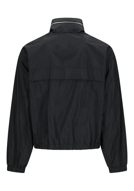 coupe vent jacket man black AMI PARIS | HJK828.PL0039001